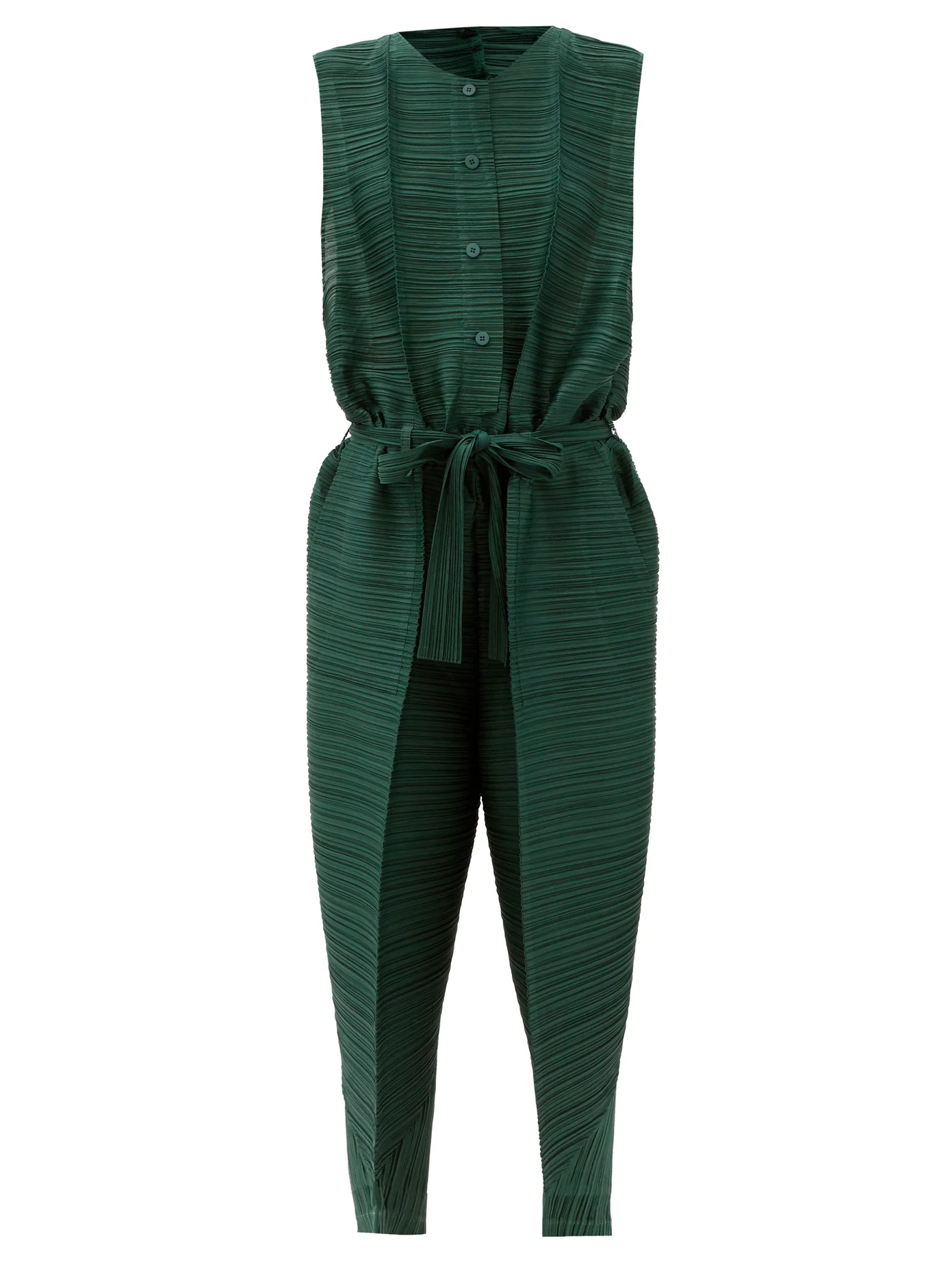 Thicker Bounce technical-pleated jumpsuit - 1