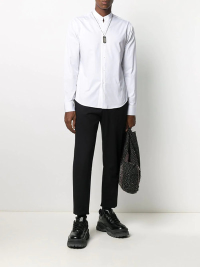 Wooyoungmi mandarin collar shirt outlook