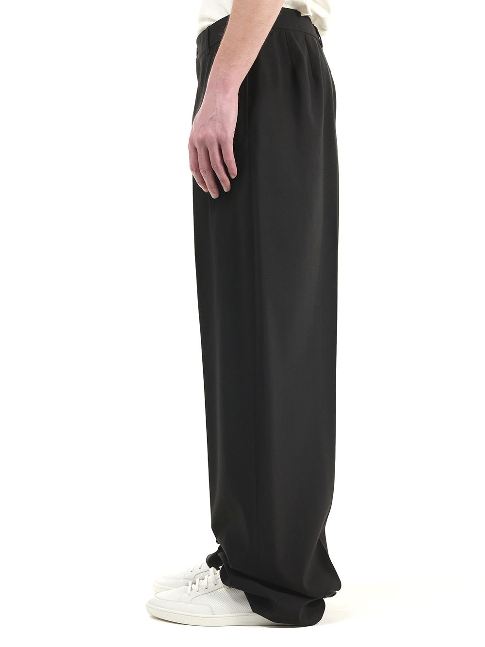 Black Tailored Trousers Black - 6