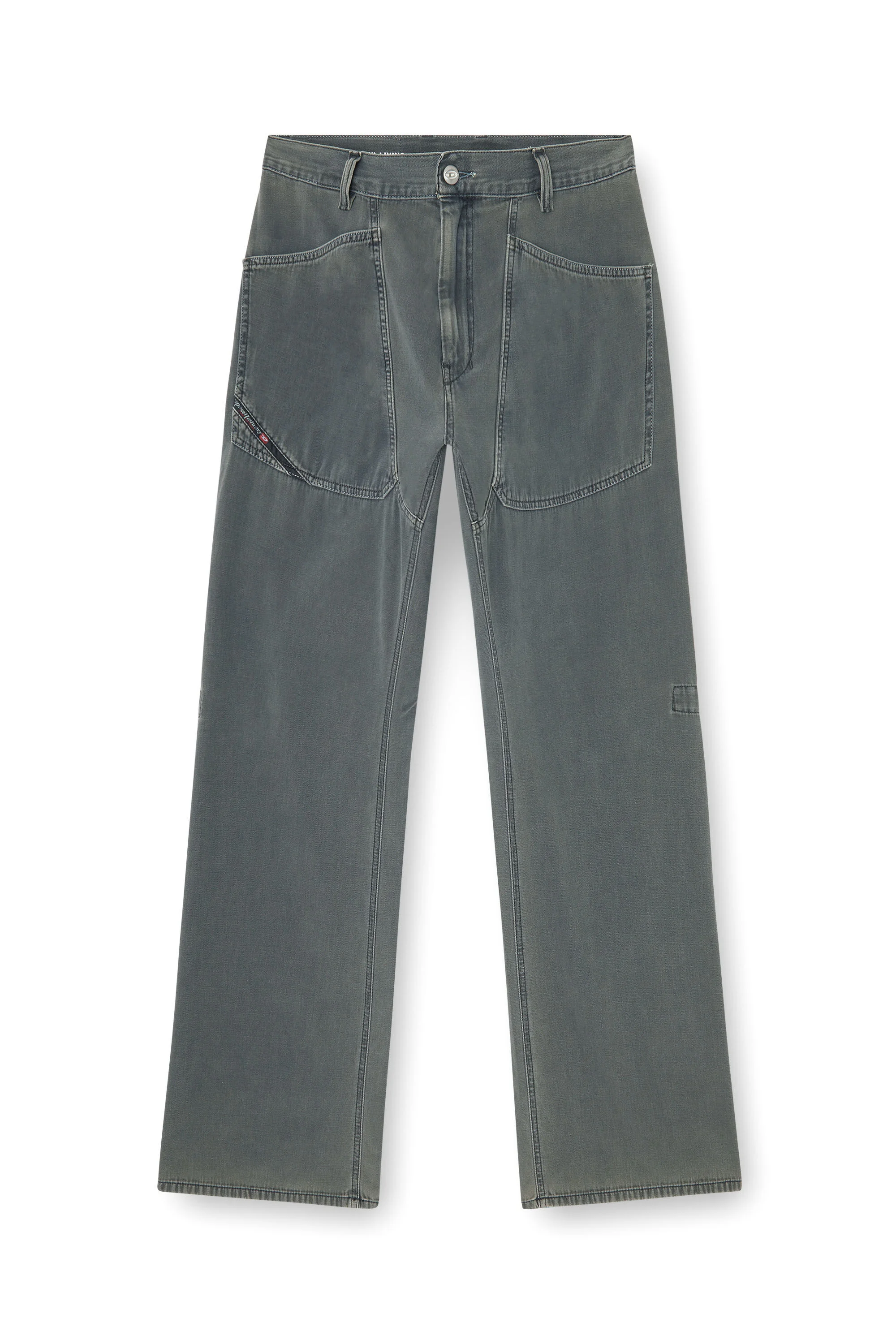 RELAXED JEANS REGULAR WAIST D-ZETA - 1