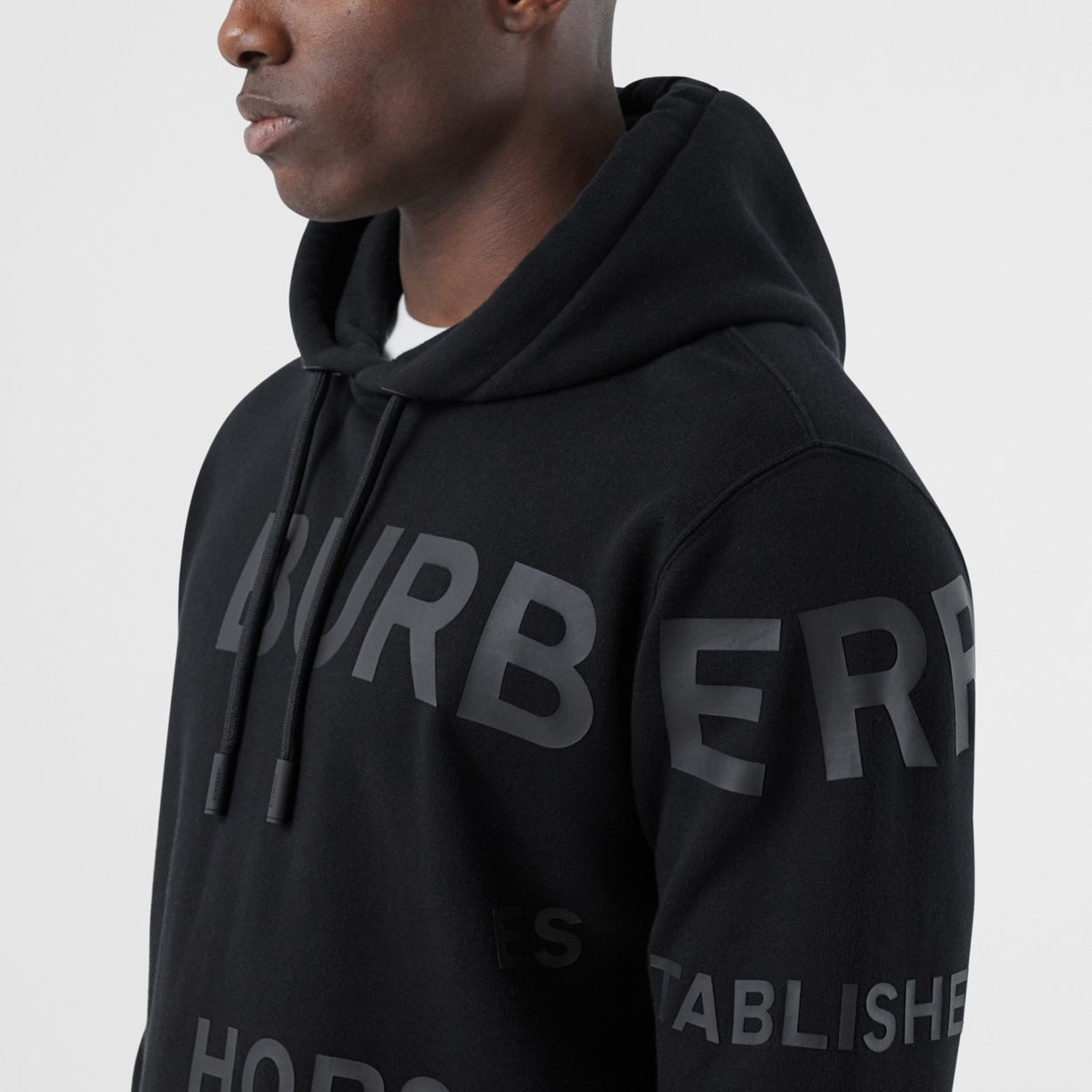 Horseferry Print Cotton Hoodie - 3