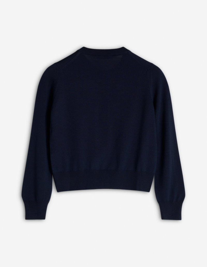 Maison Kitsuné BOLD FOX HEAD PATCH REGULAR CARDIGAN outlook