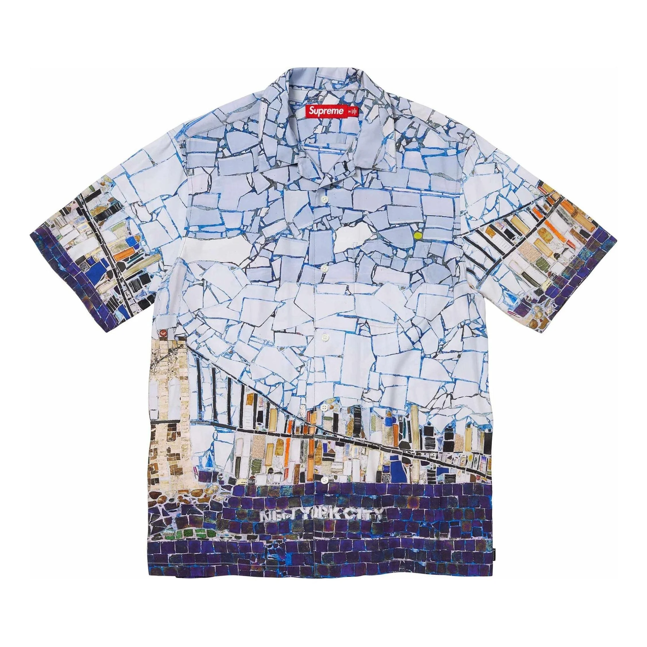 Supreme Mosaic S/S Shirt 'Multi-Color' SUP-SS24-175 - 1