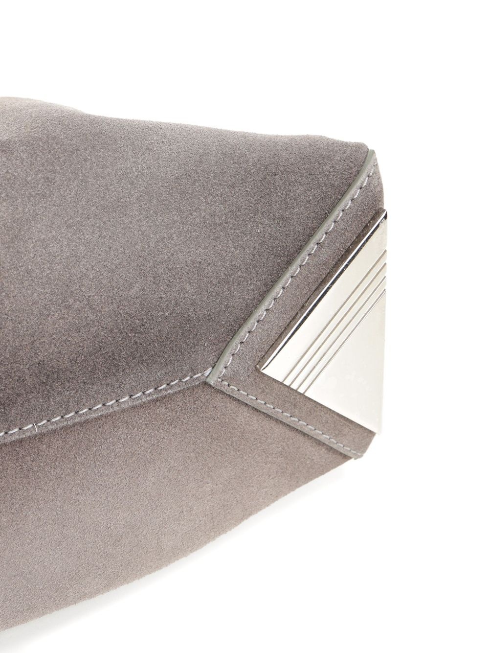 small La Passeggiata suede shoulder bag - 4