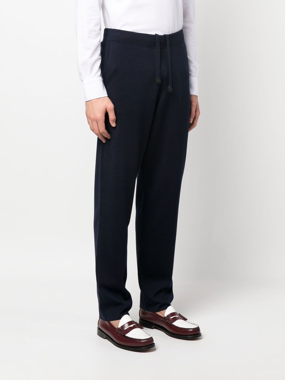 DRAWSTRING-FASTENING TRACK PANTS - 5