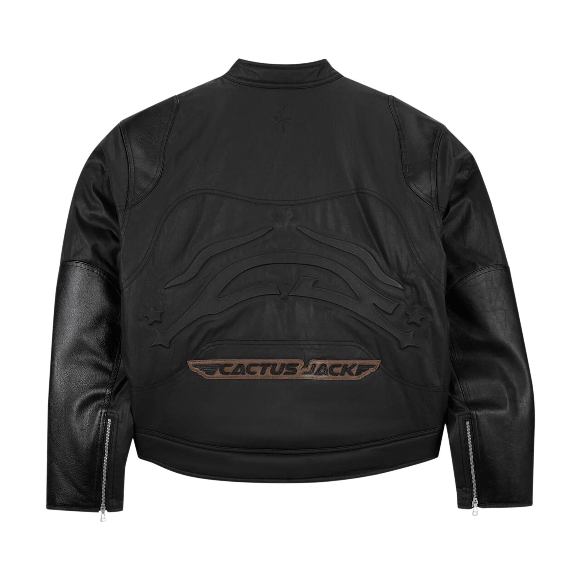 Air Jordan x Travis Scott Waxed Jacket 'Black' - 2