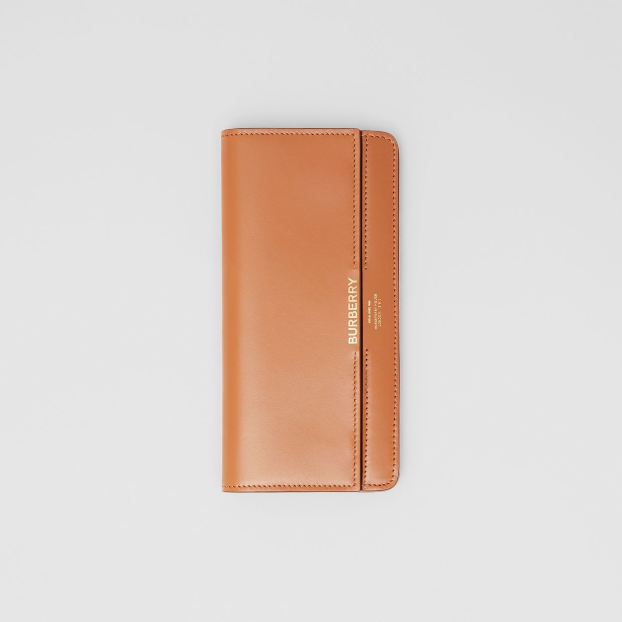 Horseferry Embossed Leather Continental Wallet - 4