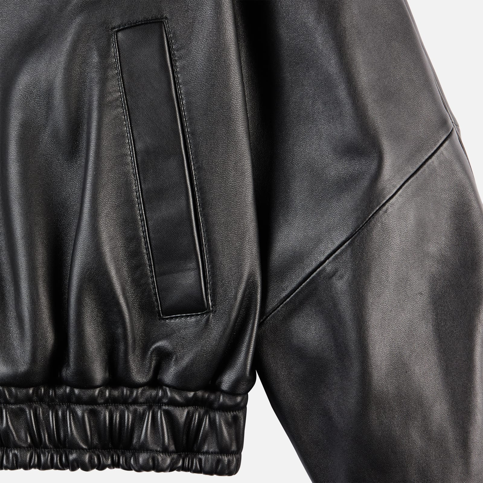 Bomber jacket in nappa leather - 8
