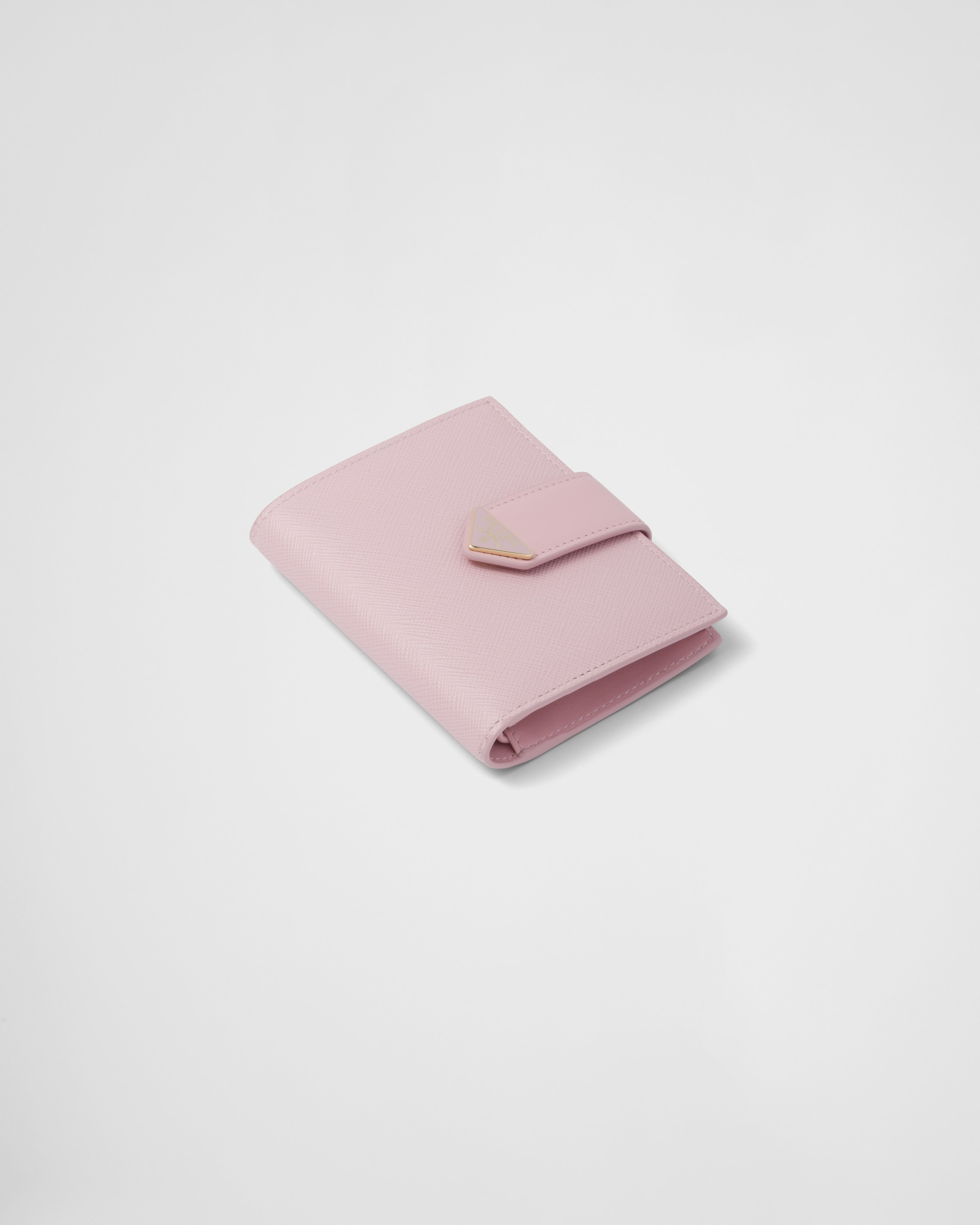Small Saffiano and smooth leather wallet - 2