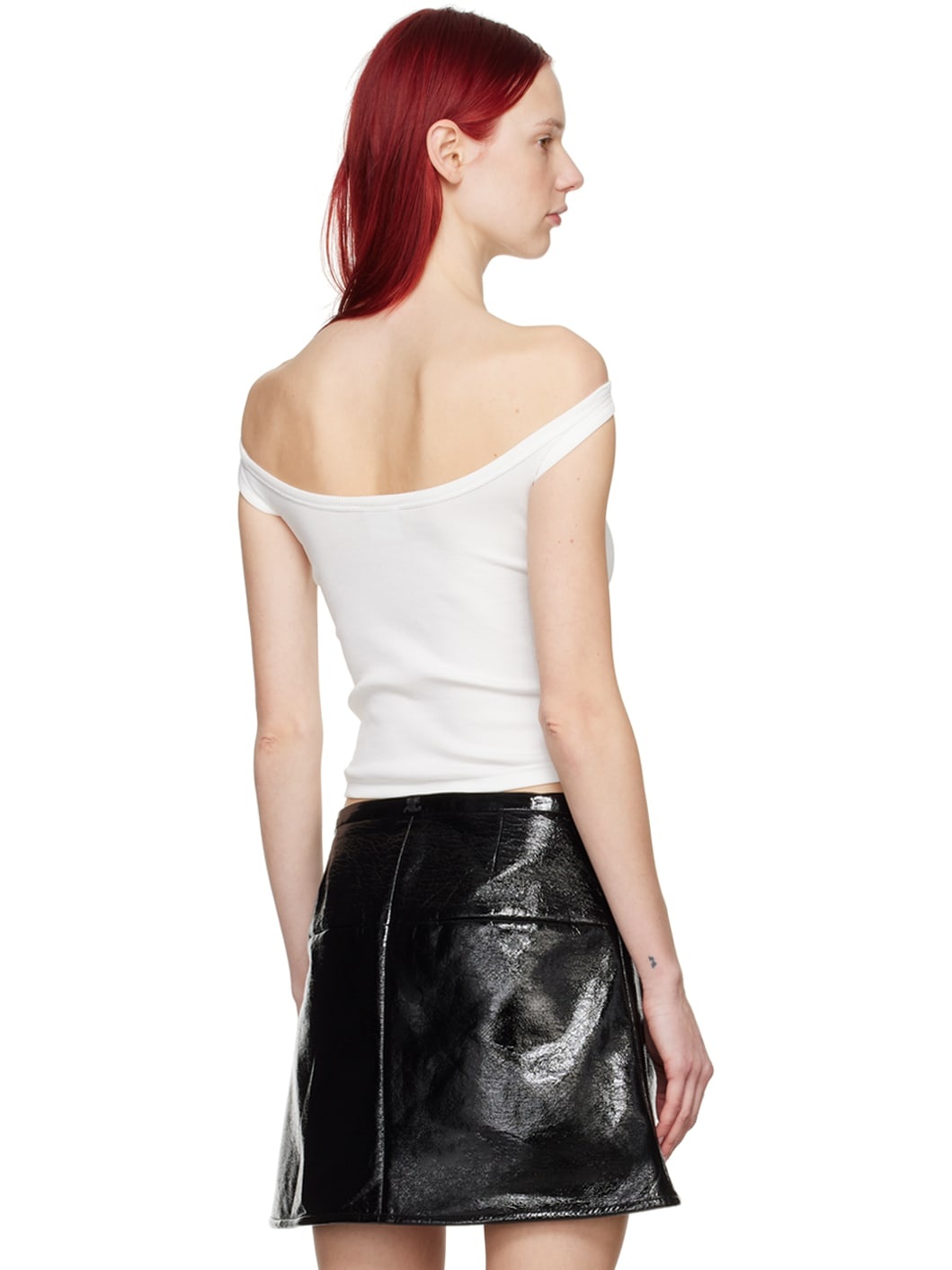 White Hyperbole 90's Tank Top - 3