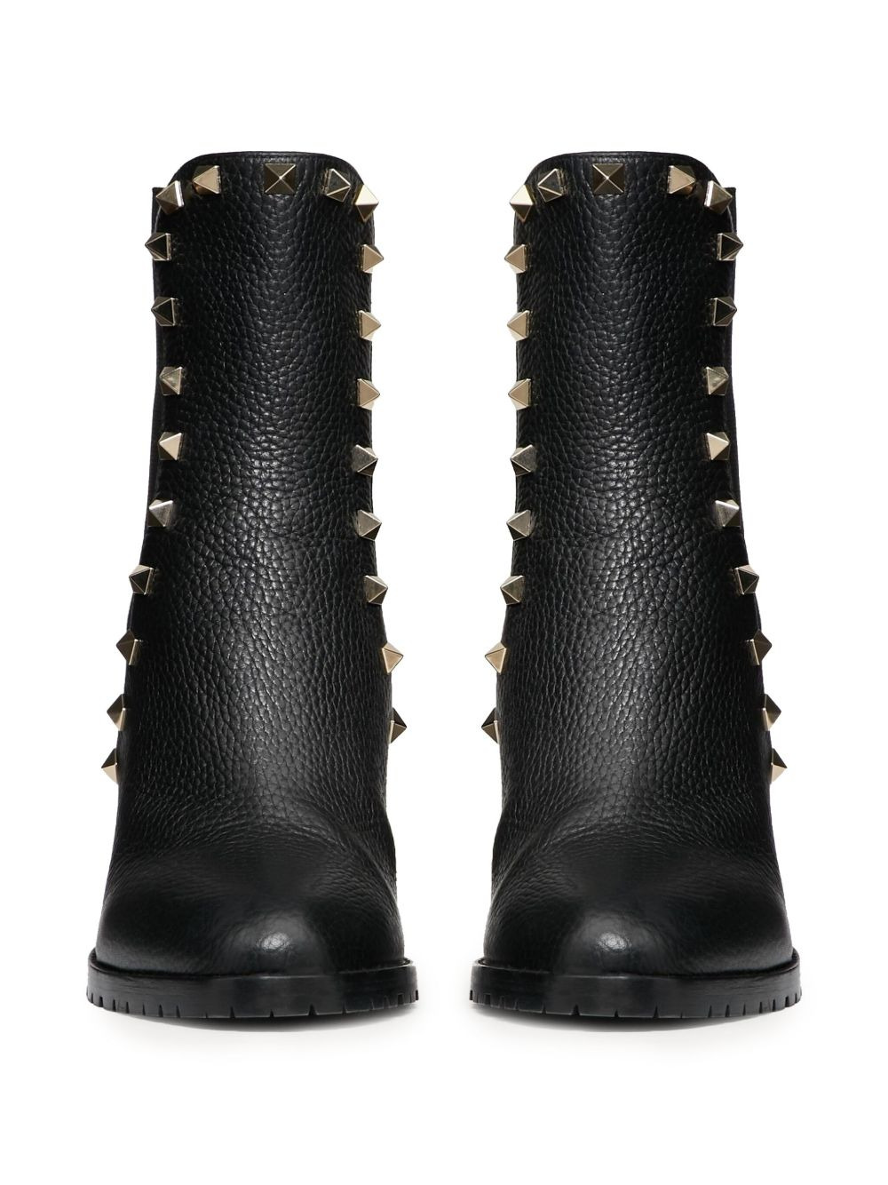 Rockstud ankle boots - 4