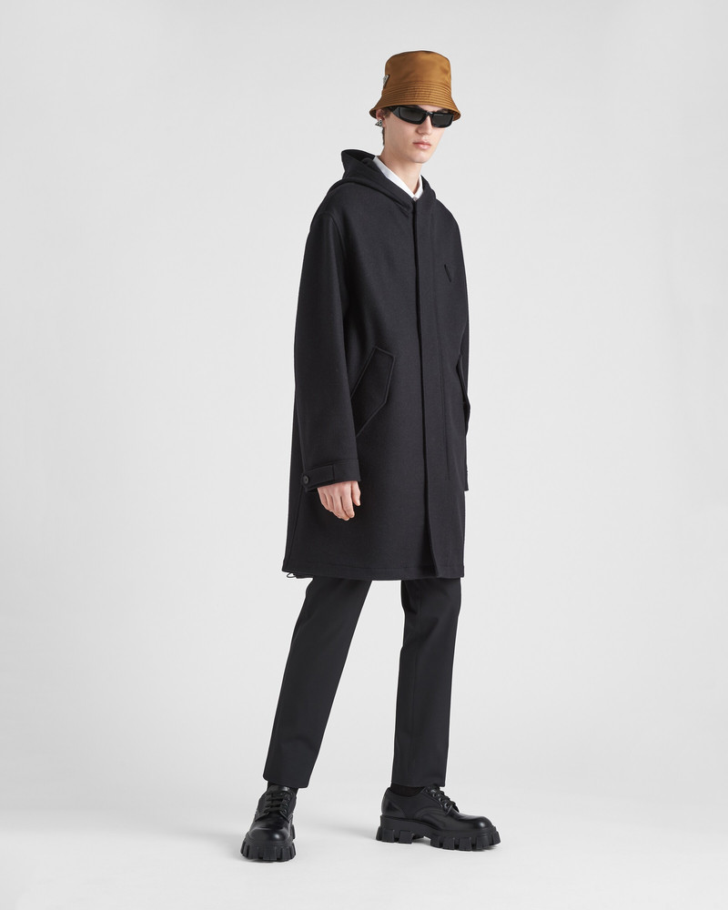 Prada Wool blend parka outlook