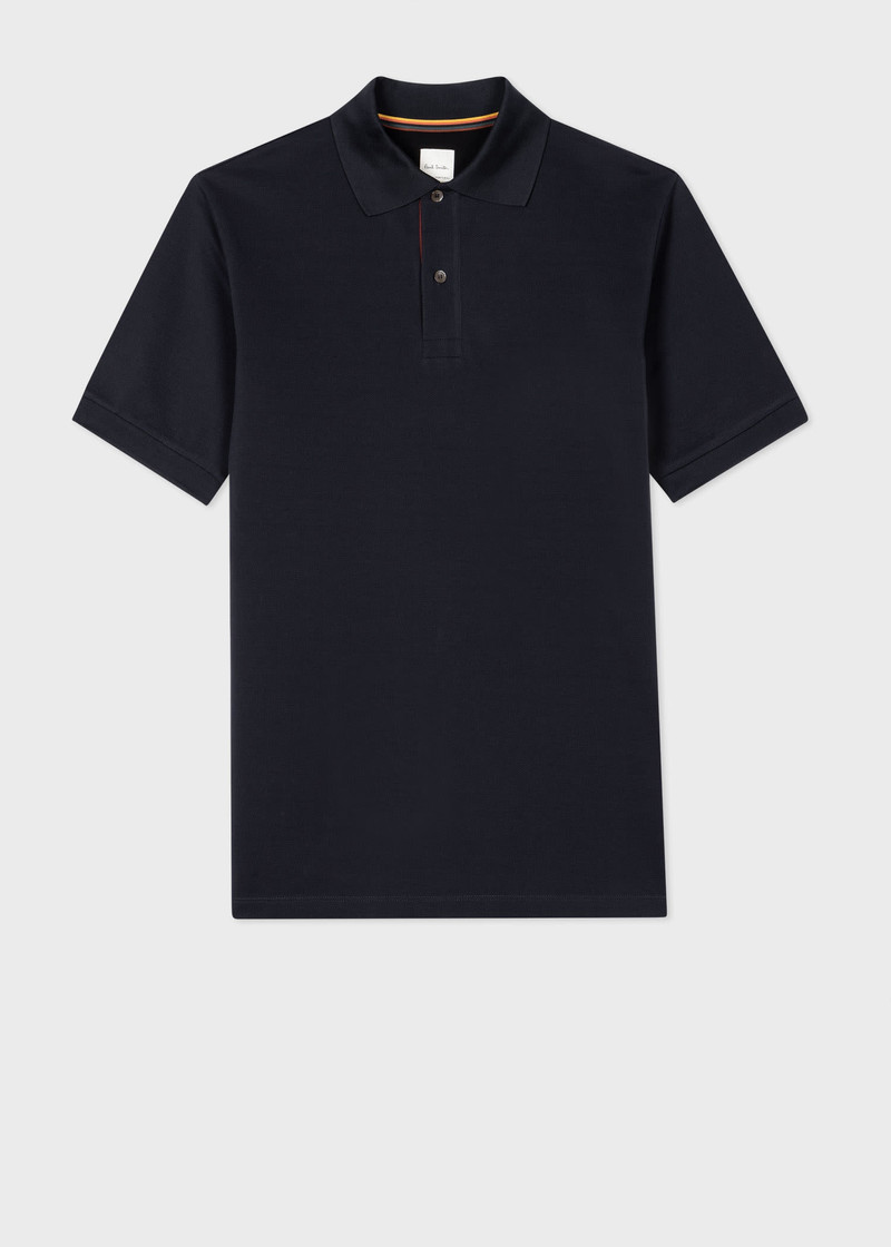 'Artist Stripe' Placket Polo Shirt - 1