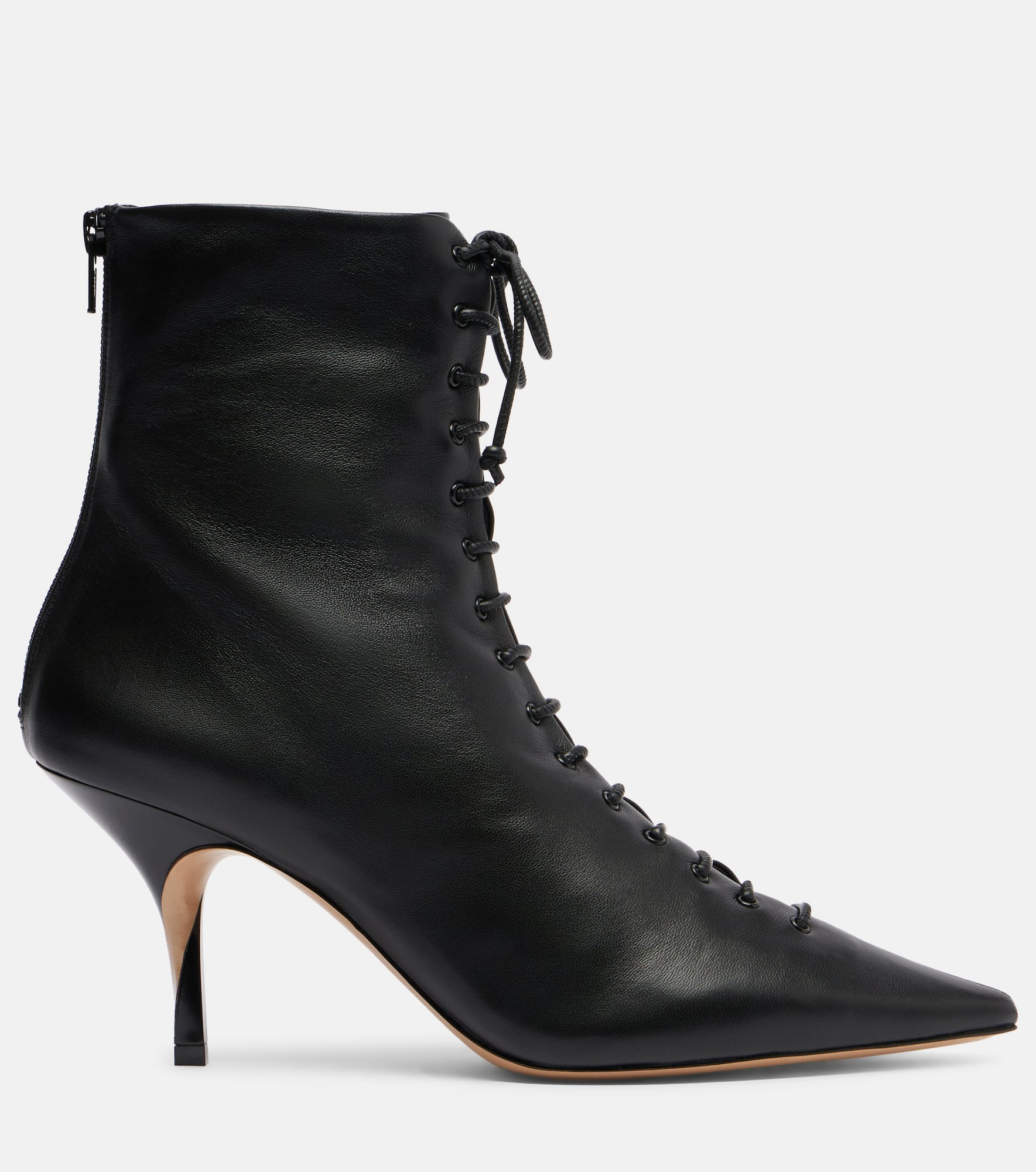 Leather ankle boots - 4