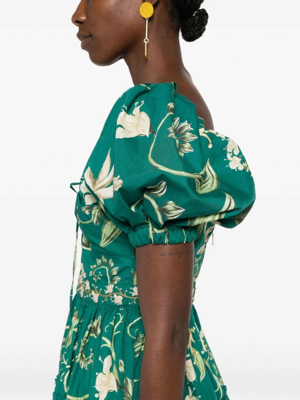 Manzanilla Esmeralda floral-print dress - 5