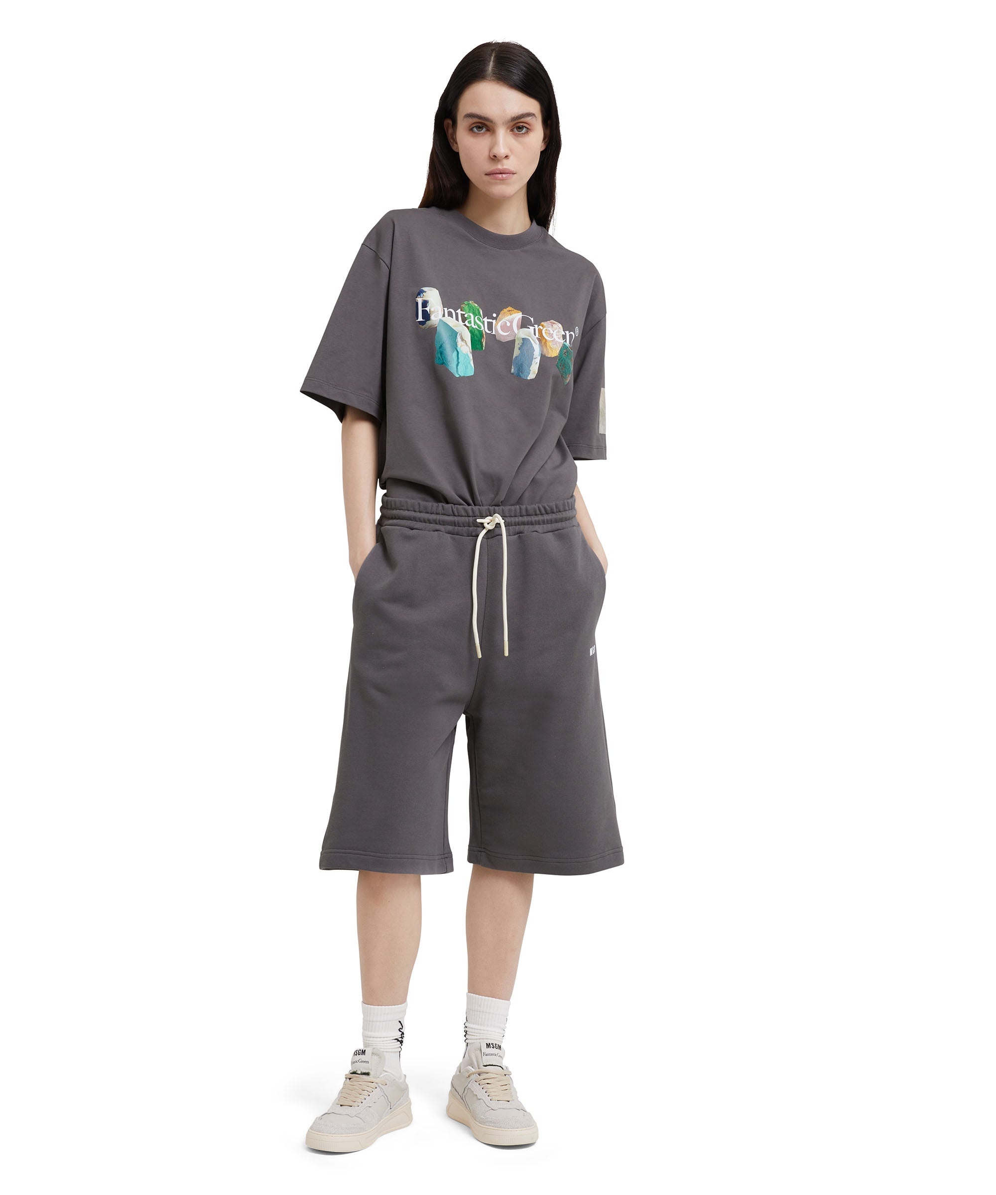 "FANTASTIC GREEN INVERSE SERIES" organic jersey cotton T-Shirt - 9