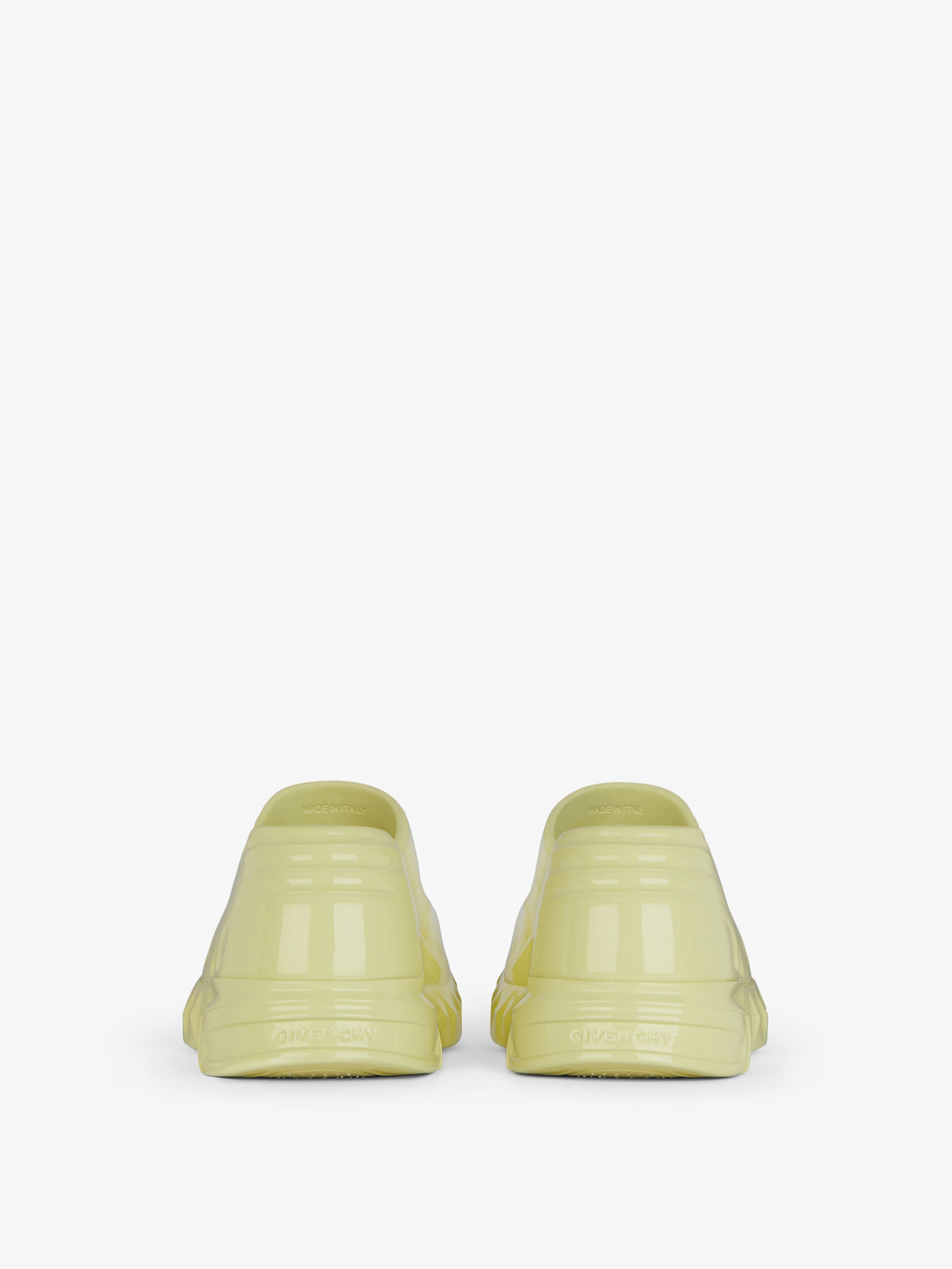 MARSHMALLOW WEDGE SANDALS IN RUBBER - 8