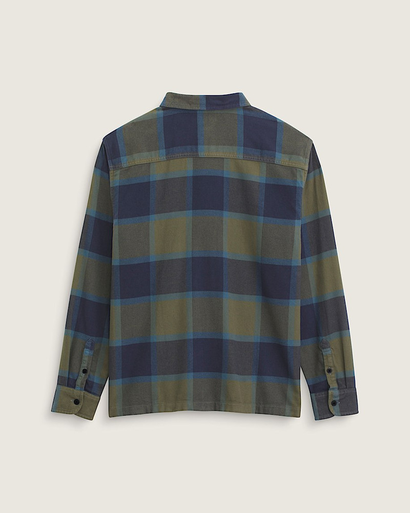 Vans Larkspur Plaid Flannel Shirt outlook