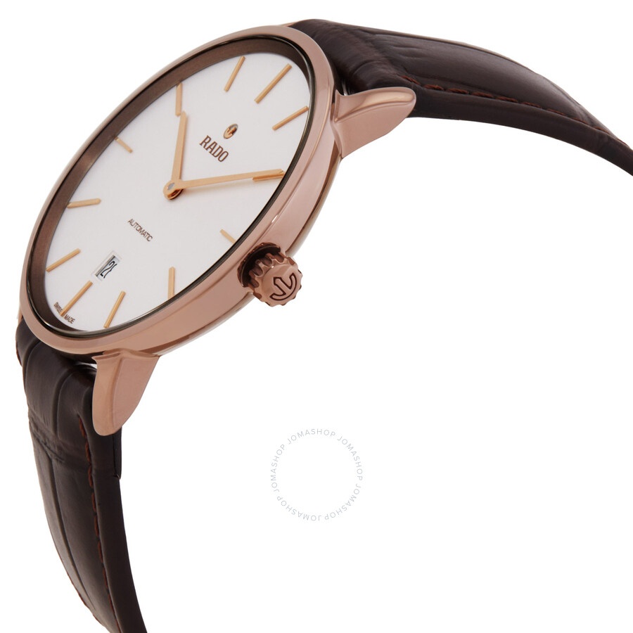 Rado - Rado Diamaster Thinline Automatic Silver Dial Men's Watch R14068026 - 2