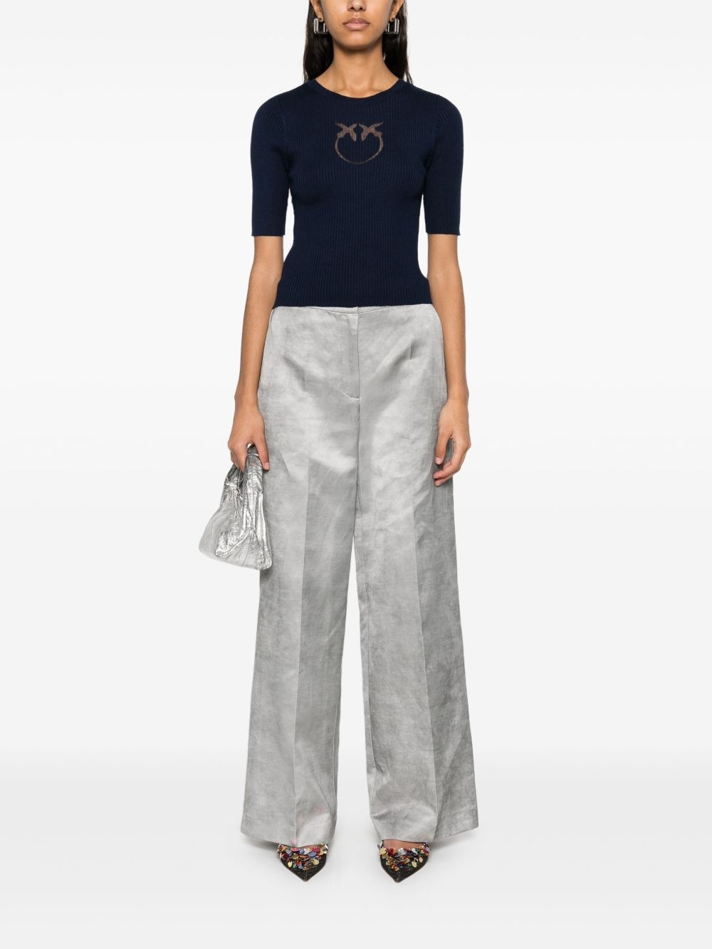 wide-leg trousers - 2