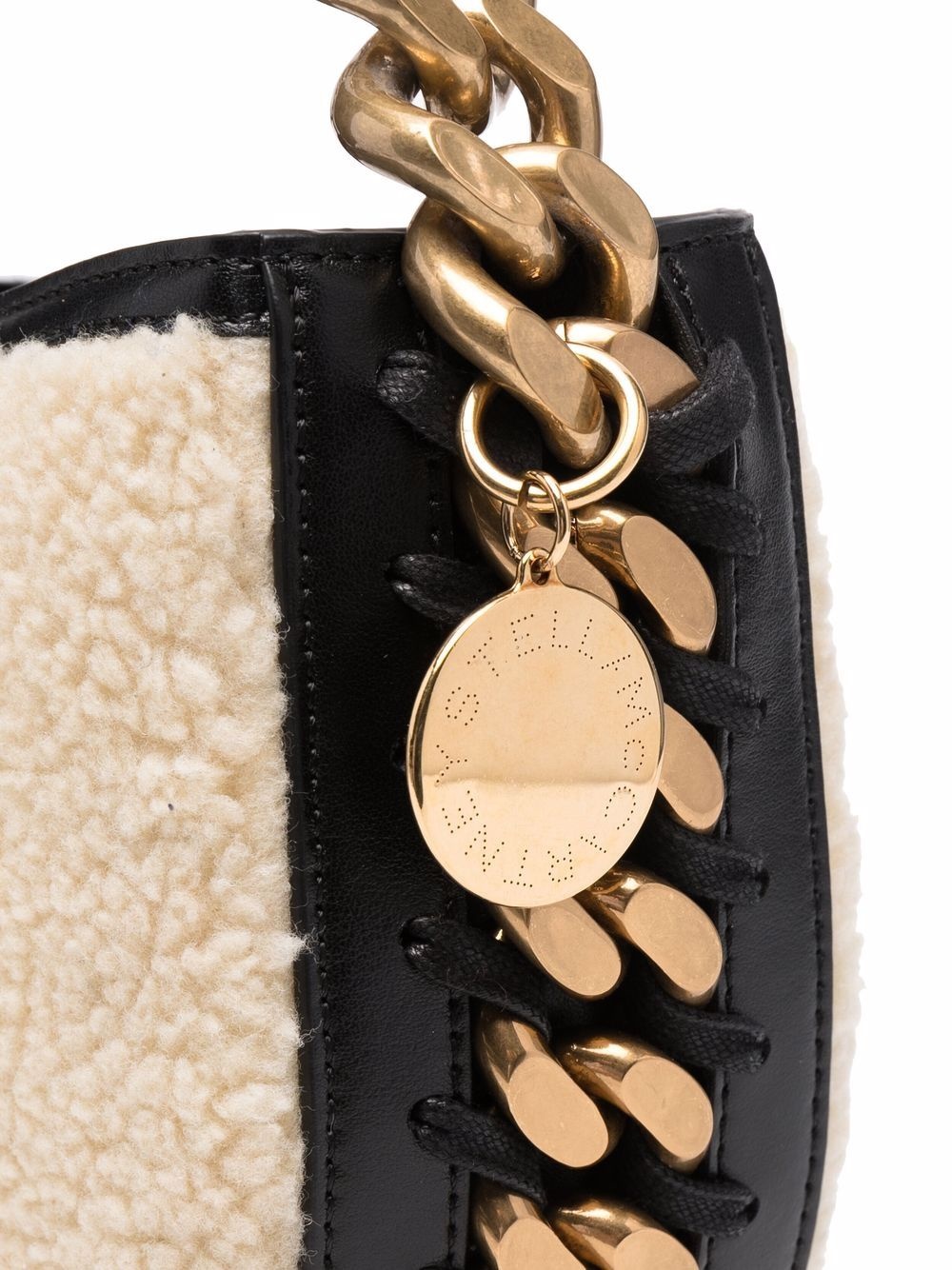 small Frayme faux-shearling bag - 4