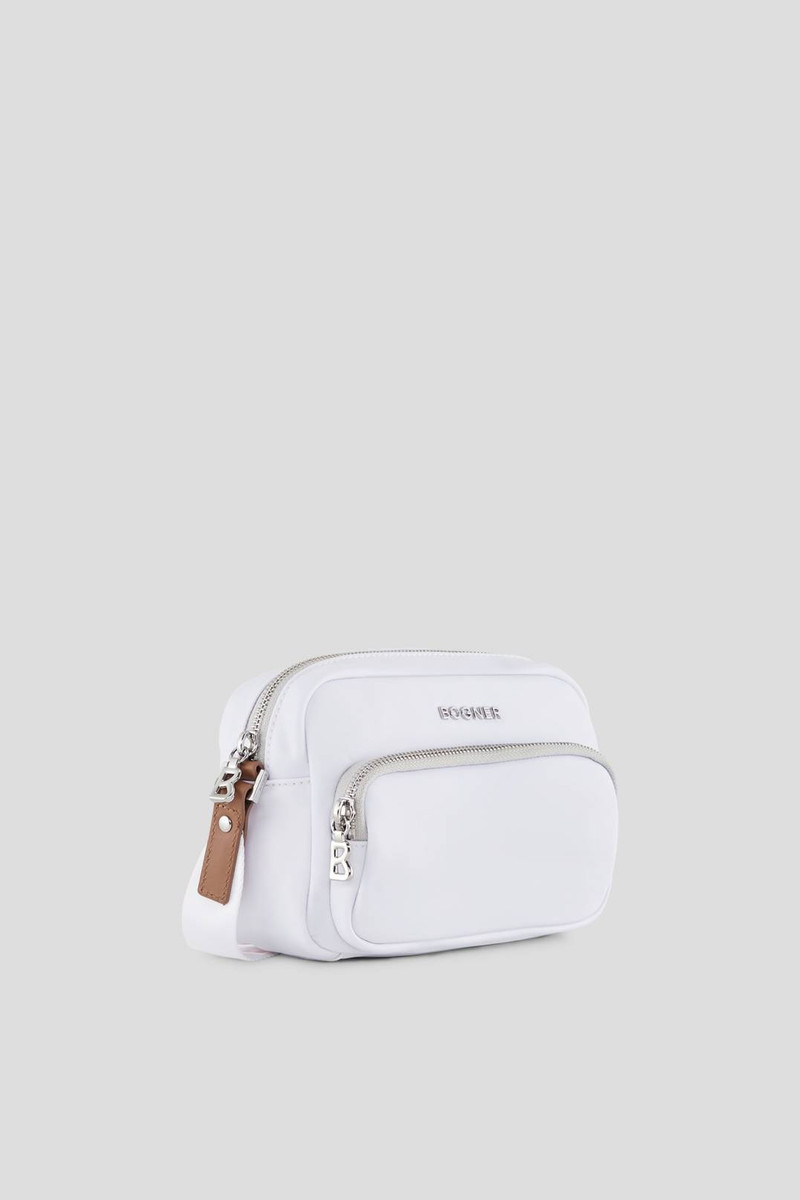 BOGNER KLOSTERS LIDIA SHOULDER BAG IN WHITE outlook