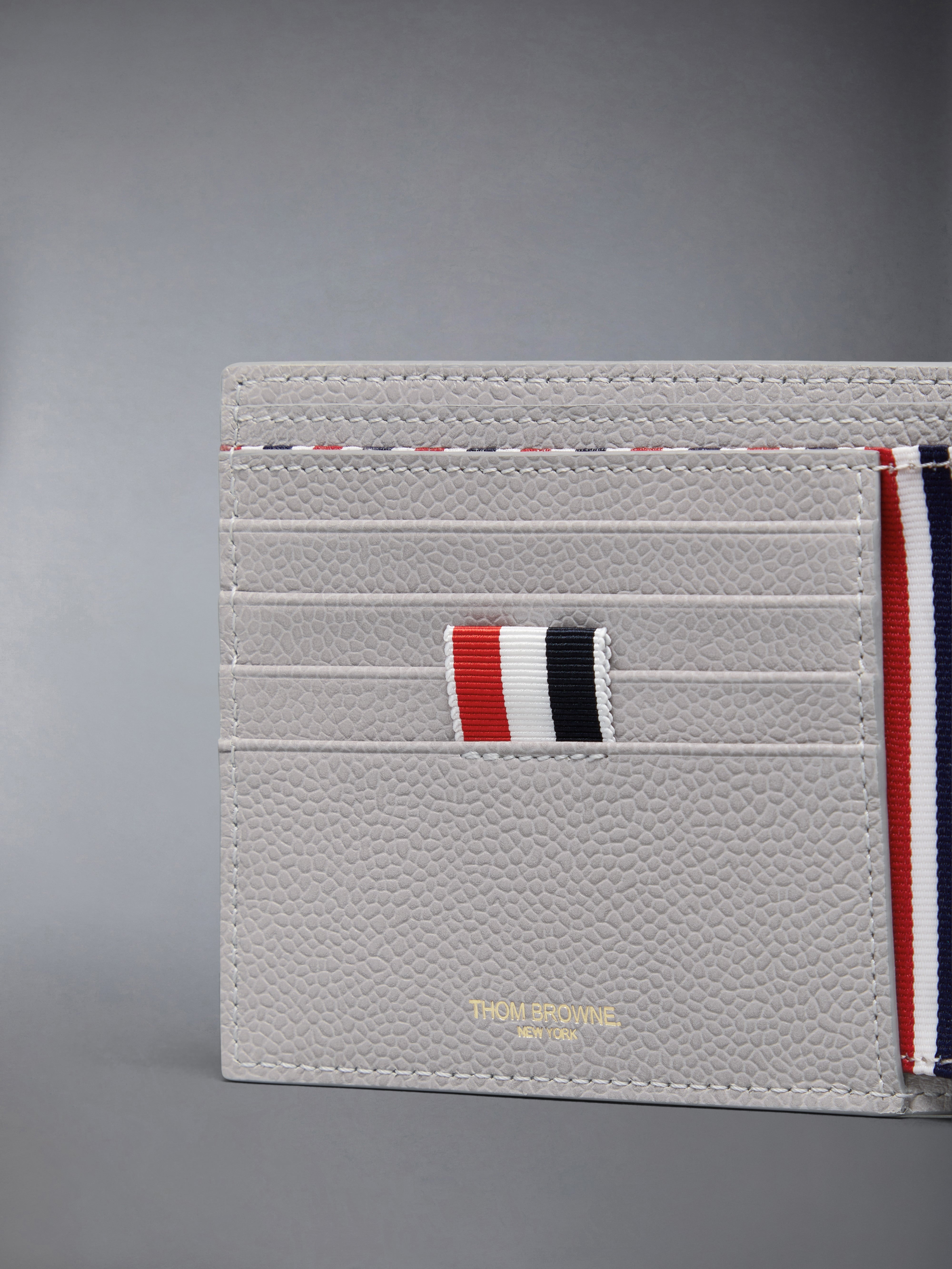 FEATHER PRINT PEBBLE GRAIN BILFOLD - 4