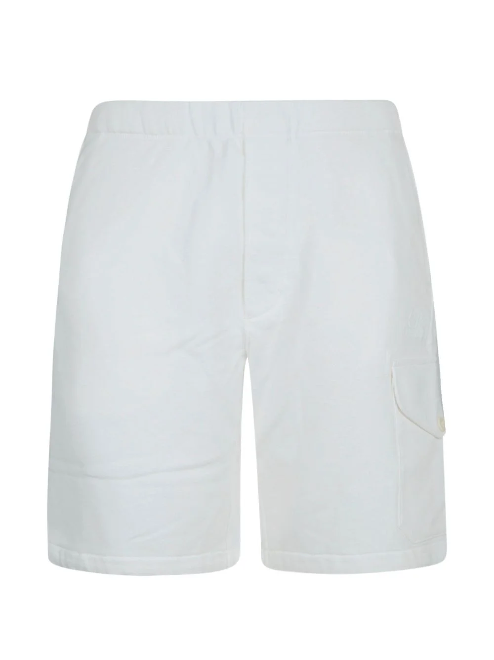 elasticated-waistband cargo shorts - 1