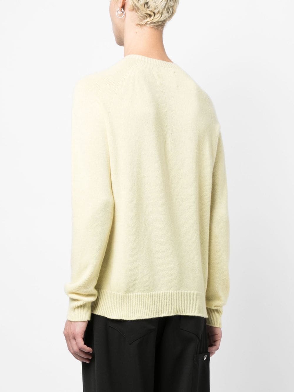 fine-knit wool-cashmere jumper - 4