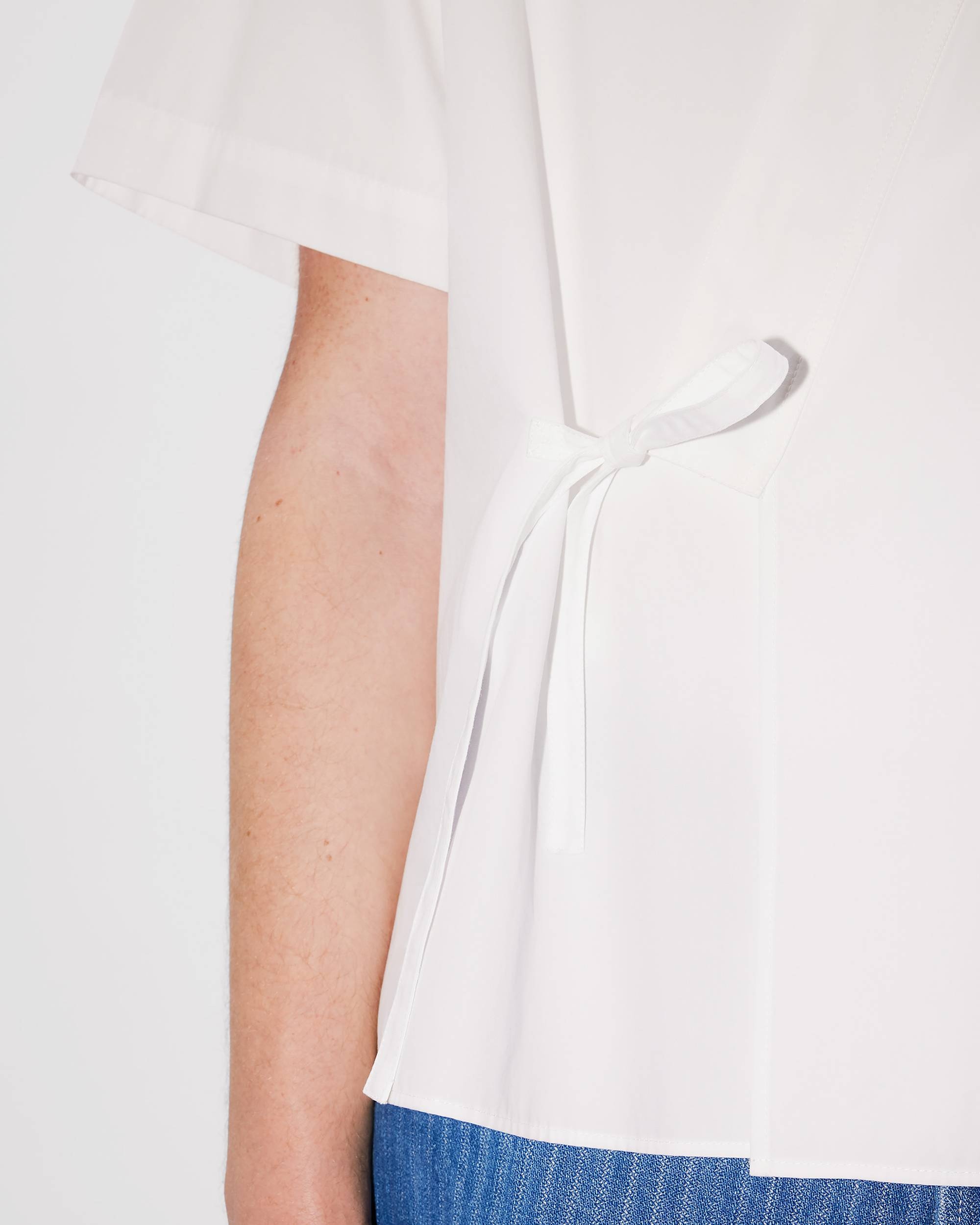Embroidered kimono shirt - 8