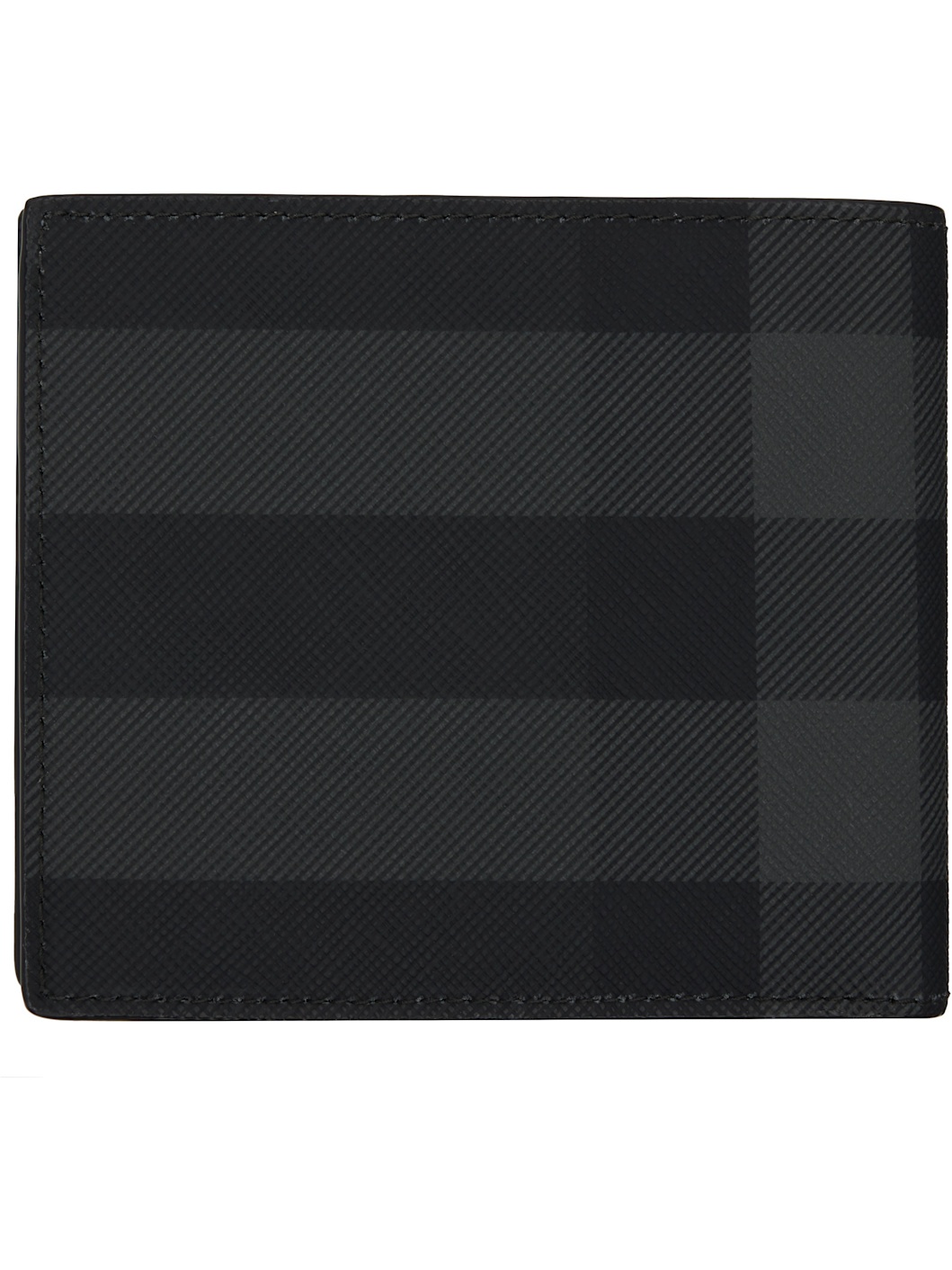 Black MS Regular Coin Bill Wallet - 2