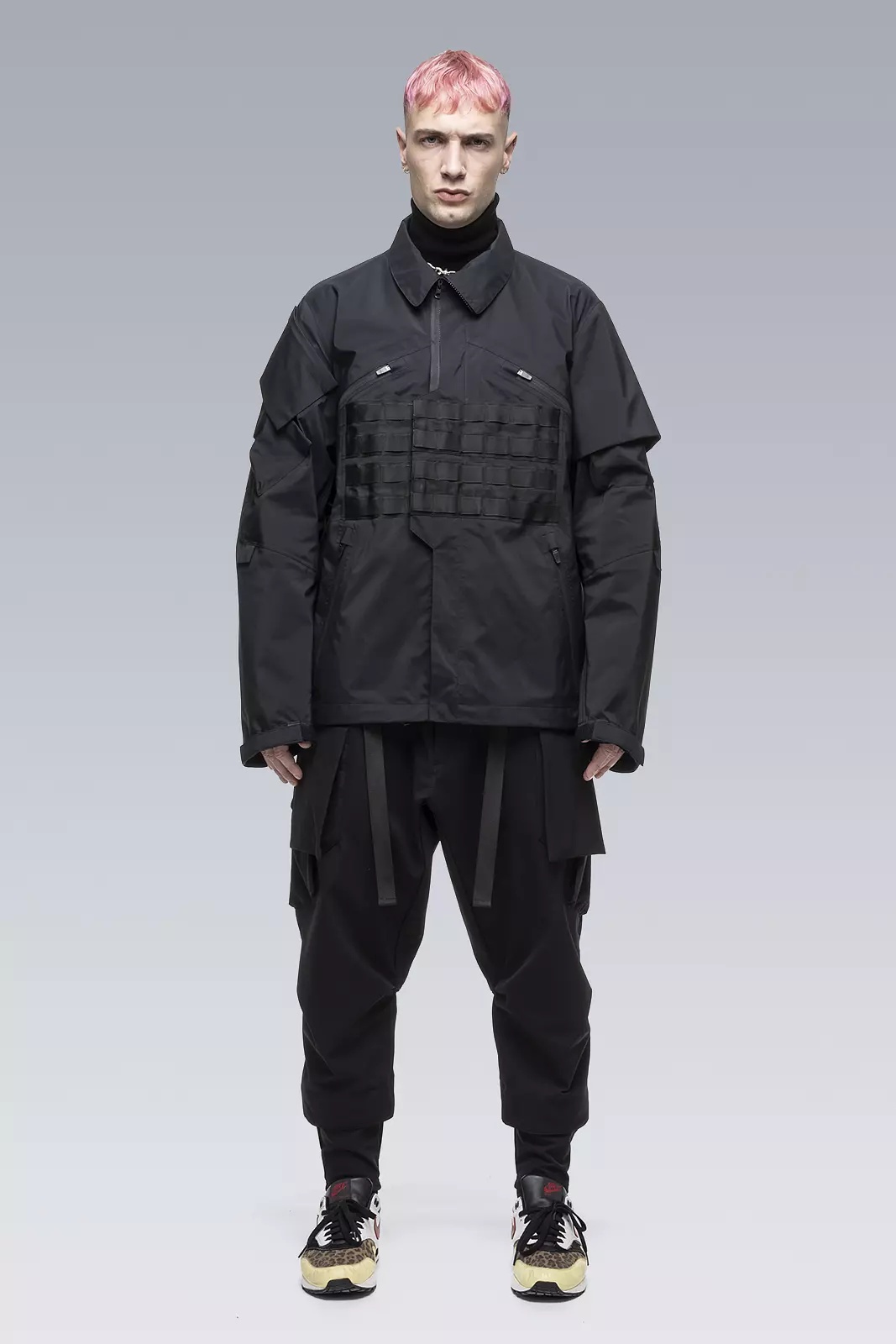 J1WTS-GT 3L Gore-Tex Pro Interops Jacket RAF Green/Black - 2