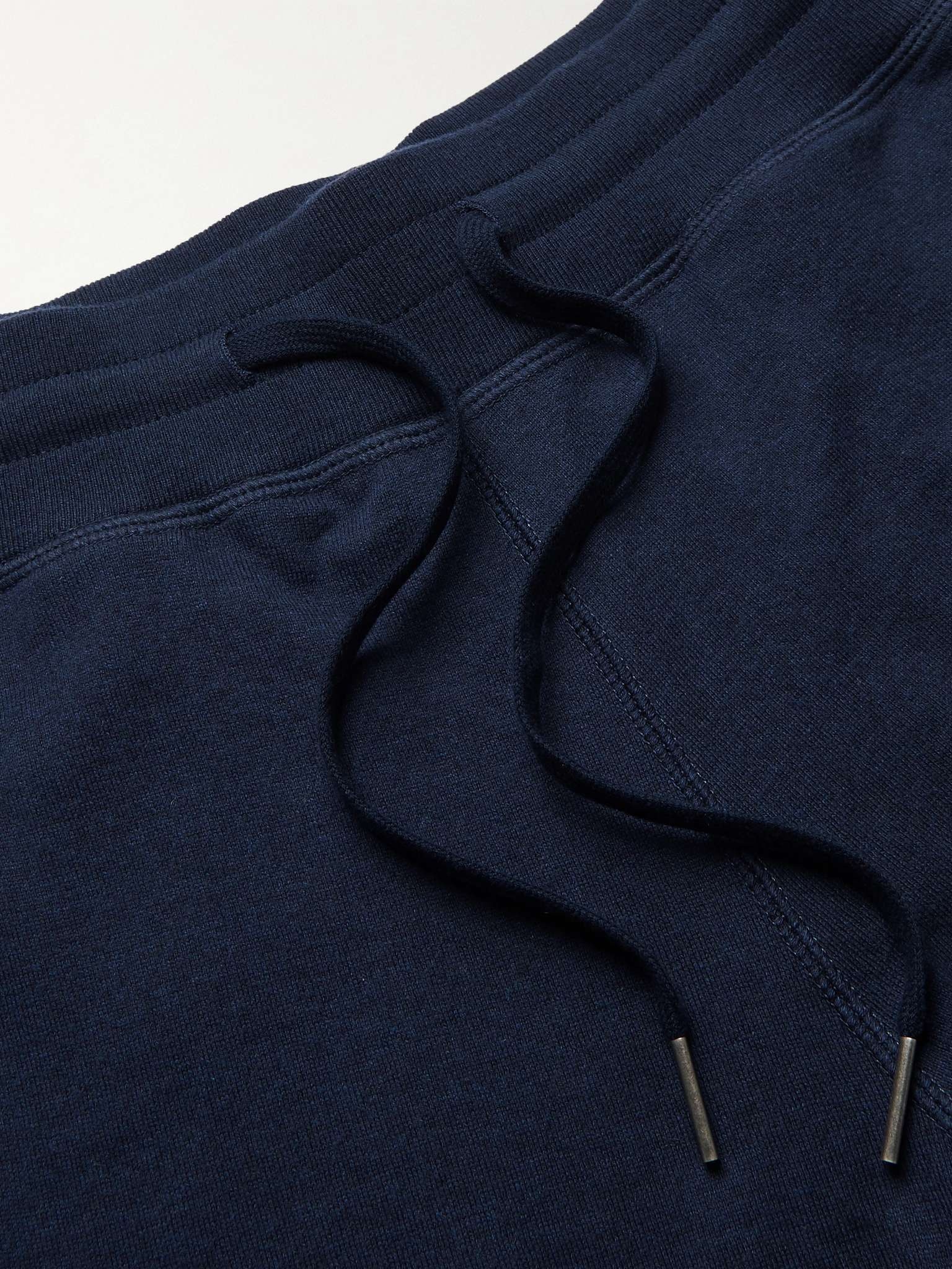 Slim-Fit Tapered Cotton, Silk and Cashmere-Blend Sweatpants - 3