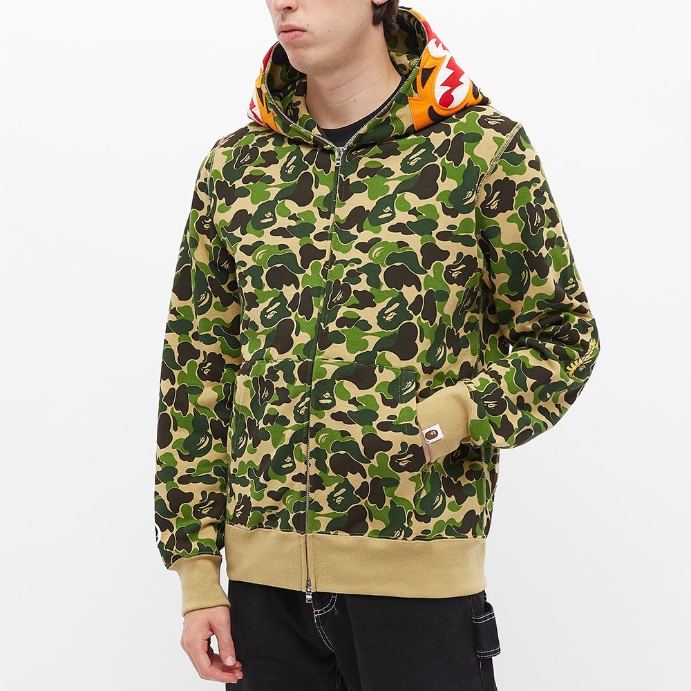 A Bathing Ape ABC Camo Tiger Full Zip Hoody - 4