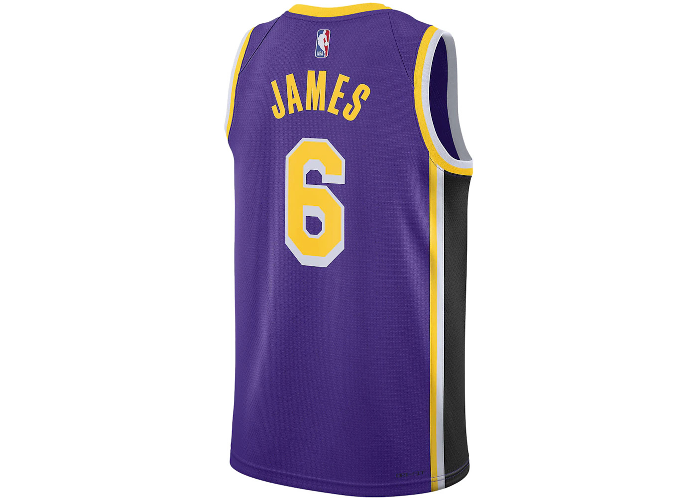 Nike LA Lakers Lebron James Jersey Purple - 2