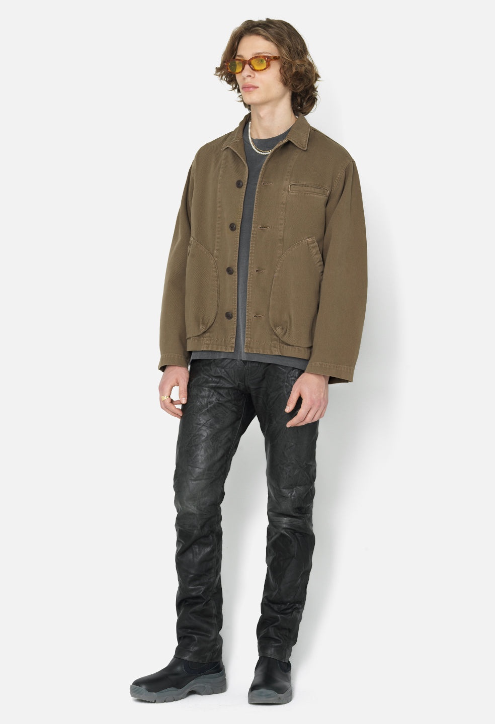COTTON CHORE JACKET - 5