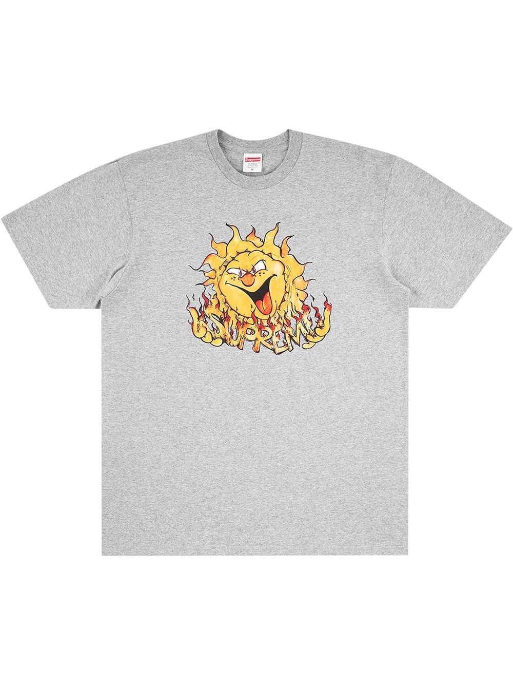 Sun logo-print T-shirt - 1