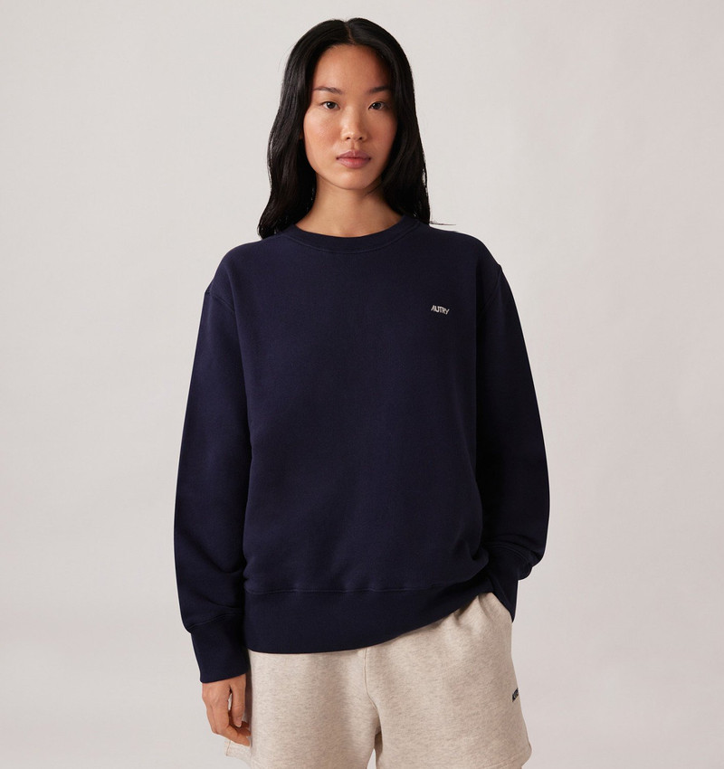 AUTRY EMBROIDERED AUTRY LOGO CREWNECK SWEATSHIRT WOMAN outlook