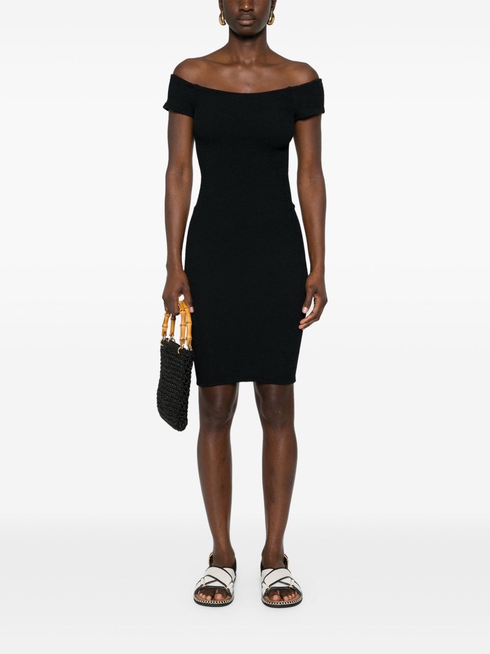 Grace crinkled-finish dress - 2