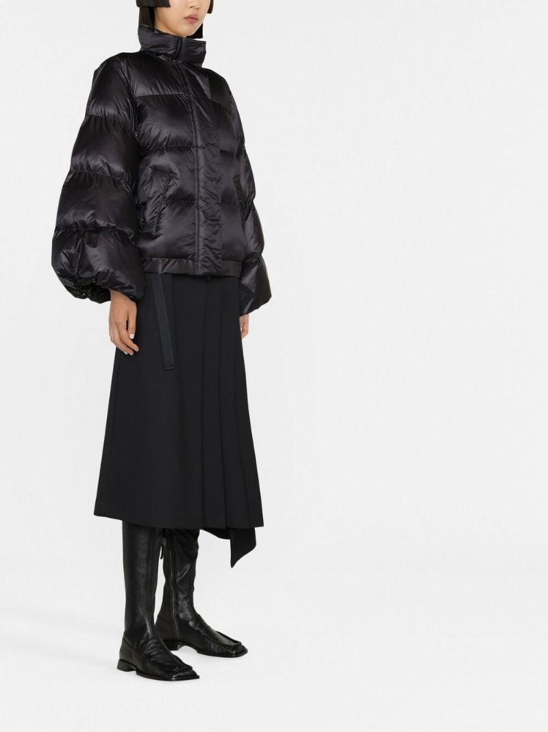 wide-sleeve puffer jacket - 3