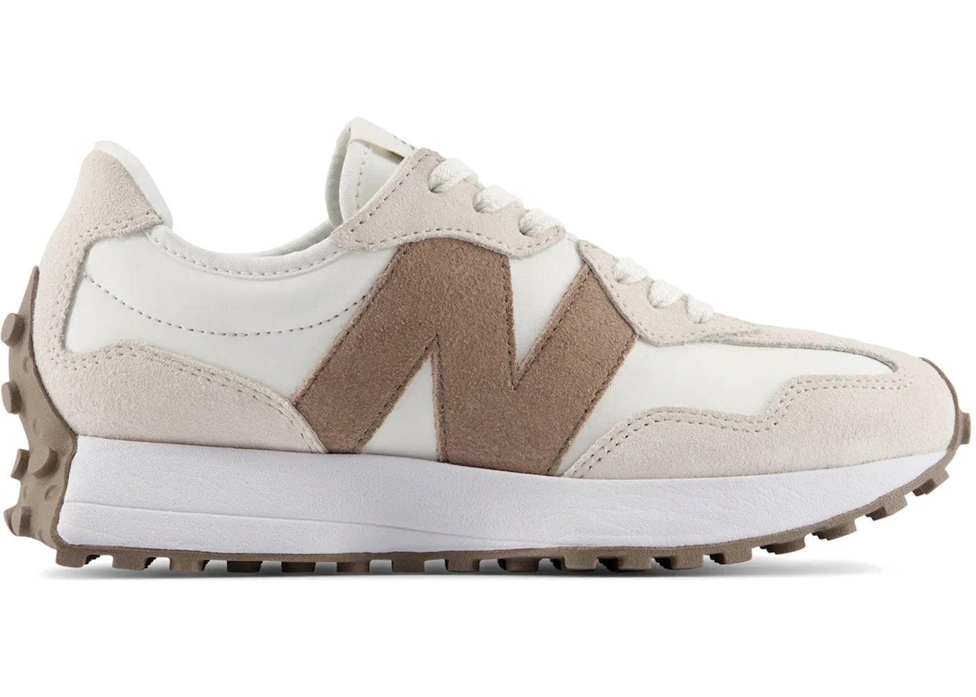 New Balance 327 Linen Sea Salt Mushroom (Women's) - 1