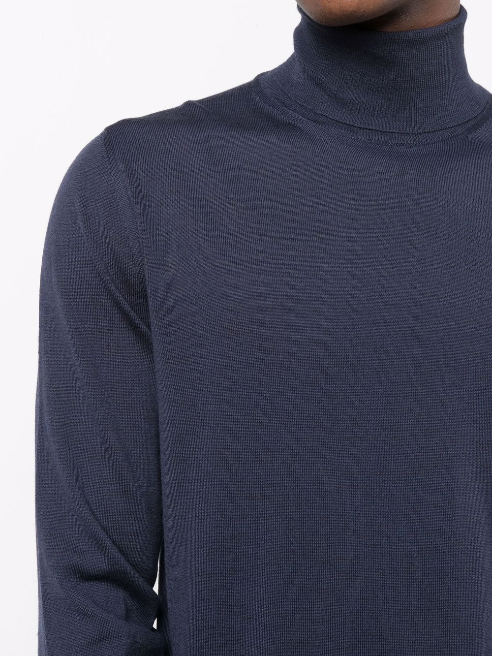 roll-neck merino wool jumper - 5