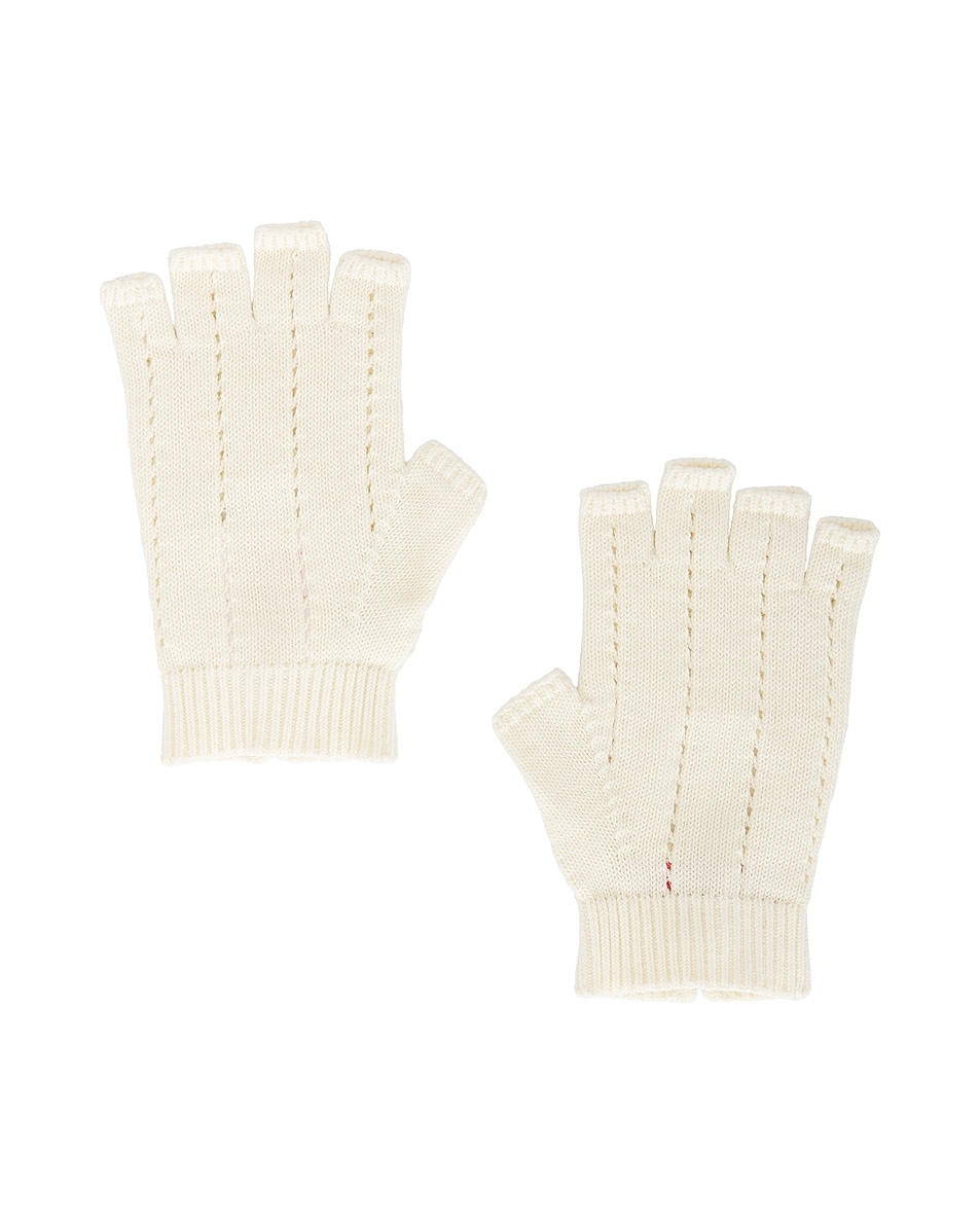 Fingerless Knitted Gloves - 2