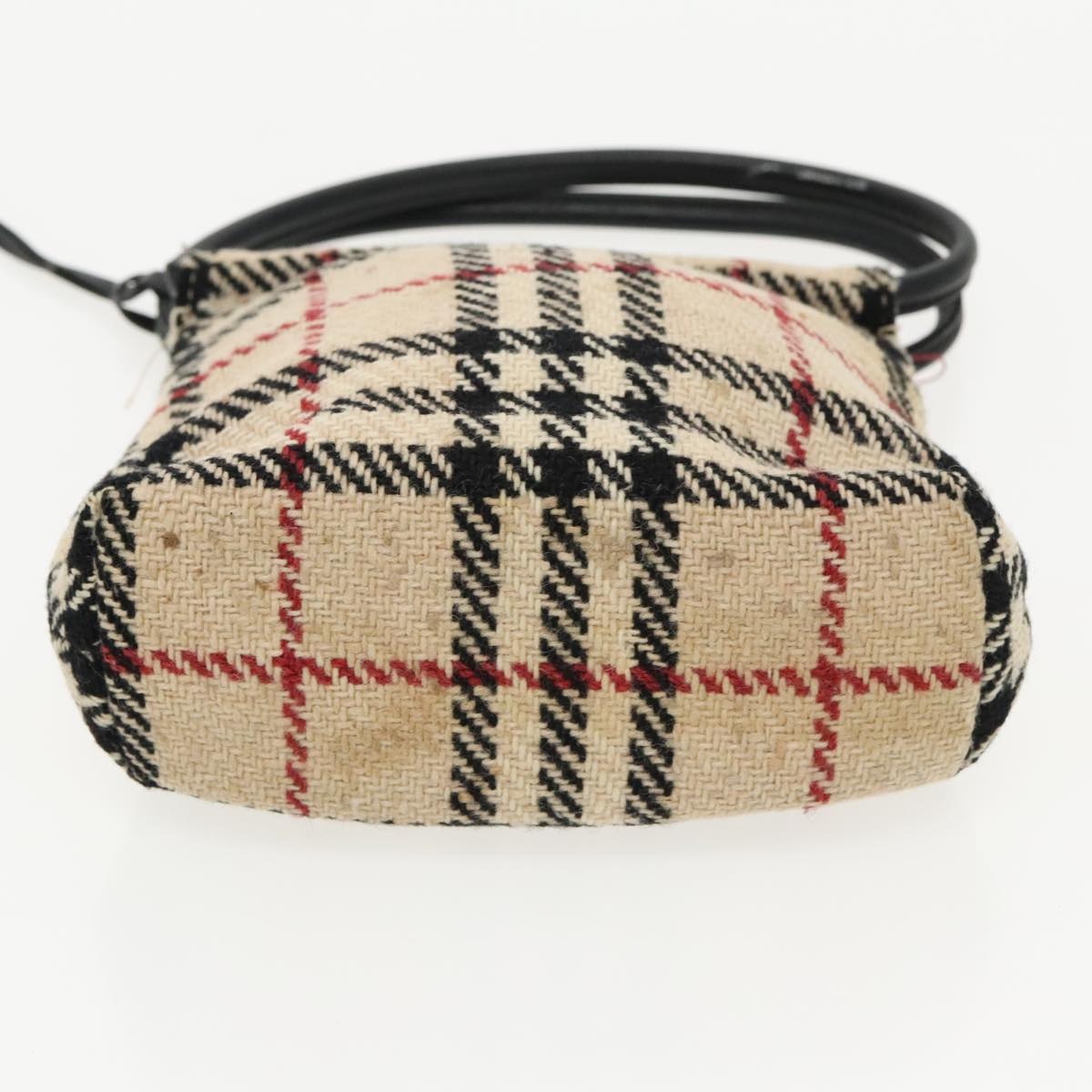 Burberry Nova Check Hand Bag Canvas Beige - 12