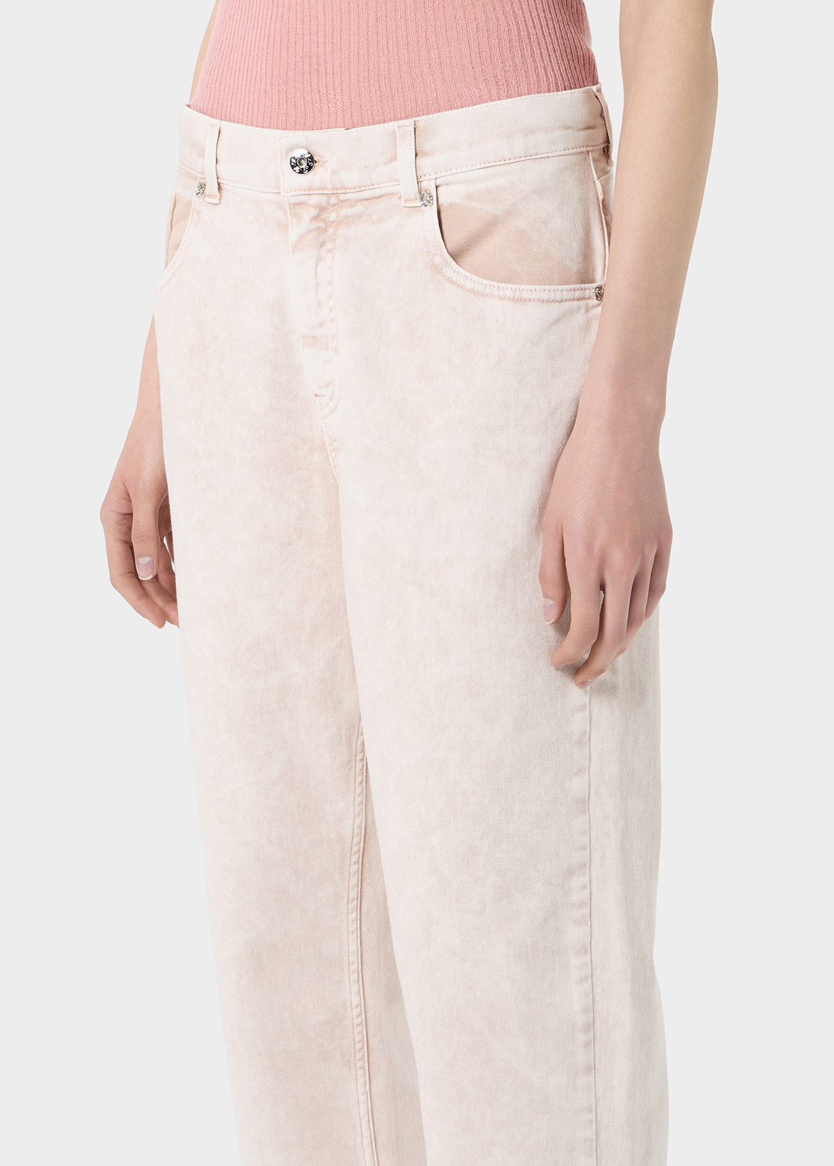 CARROT-FIT JEANS IN COTTON BULL - 5