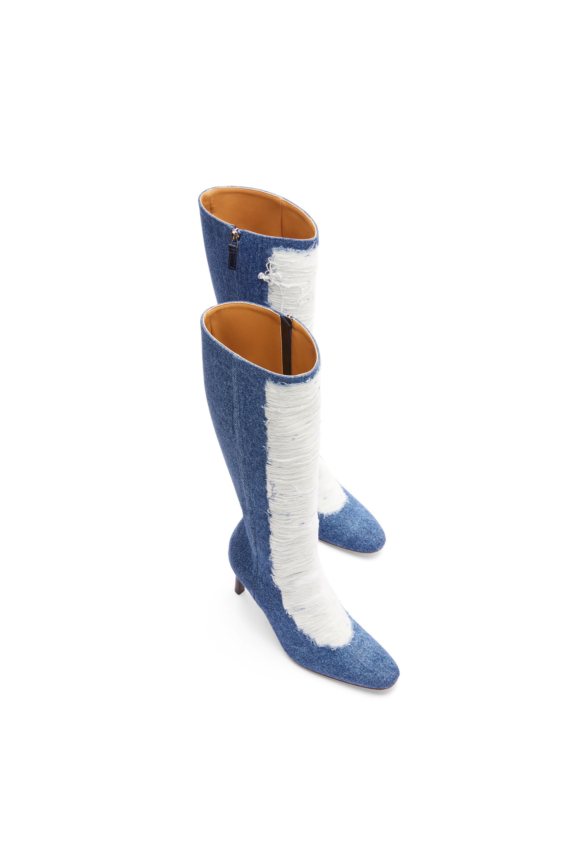 Boot in ripped denim - 3