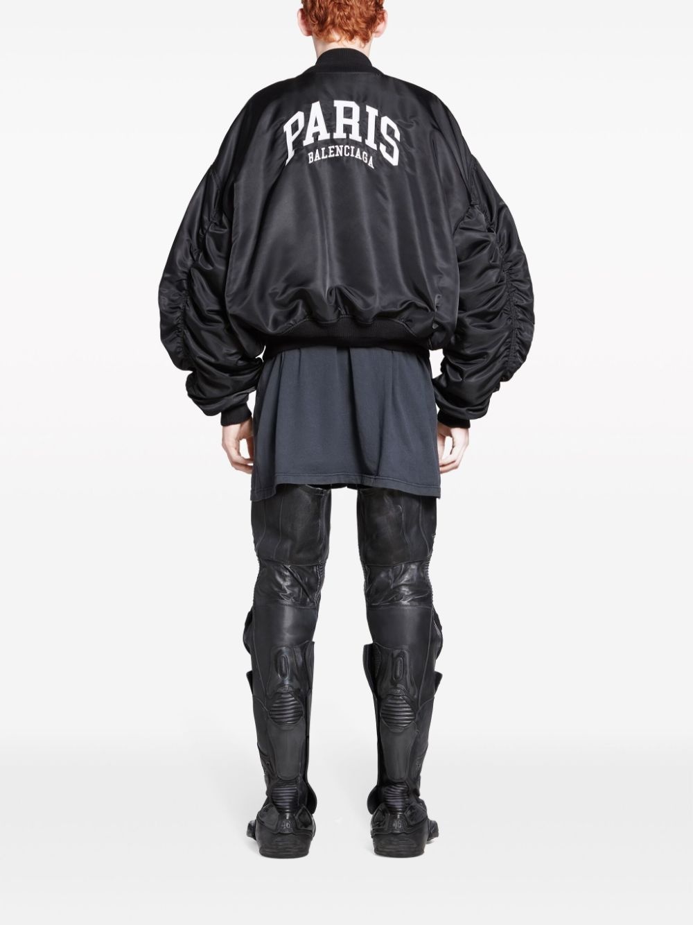 Paris oversized bomber jacket - 4