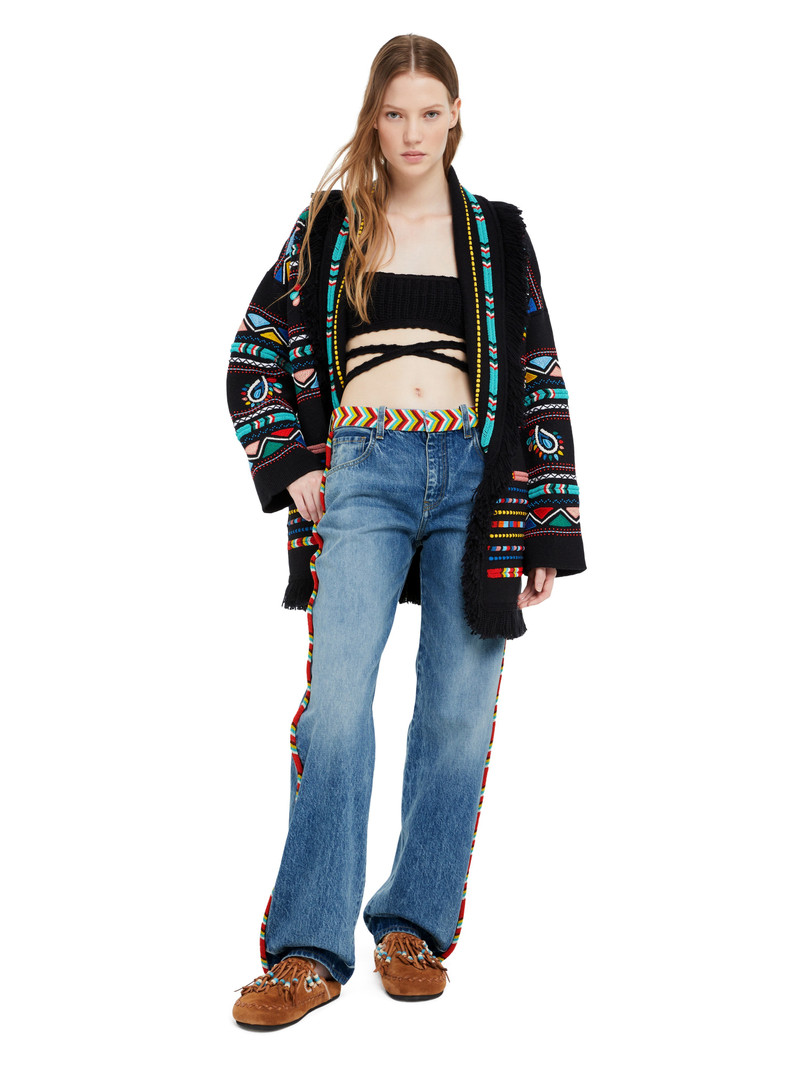 Alanui Memories Of The Savannah Denim Pants outlook