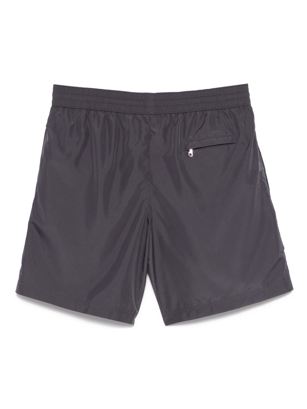 logo-plaque swim shorts - 2