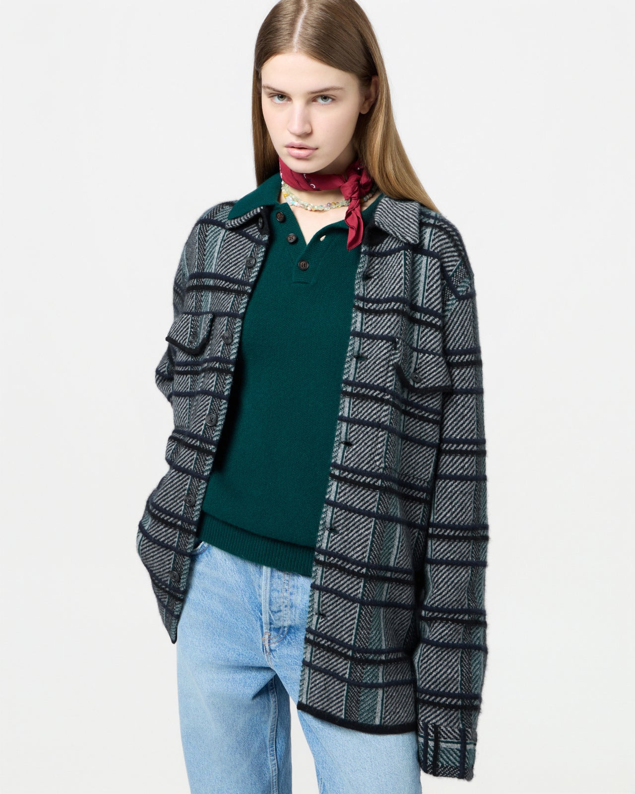 Plaid Work Shirt - 4